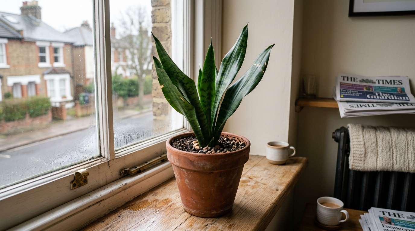 Indoor Plants That Survive UK Winter Light (North-Facing Flat Tested)