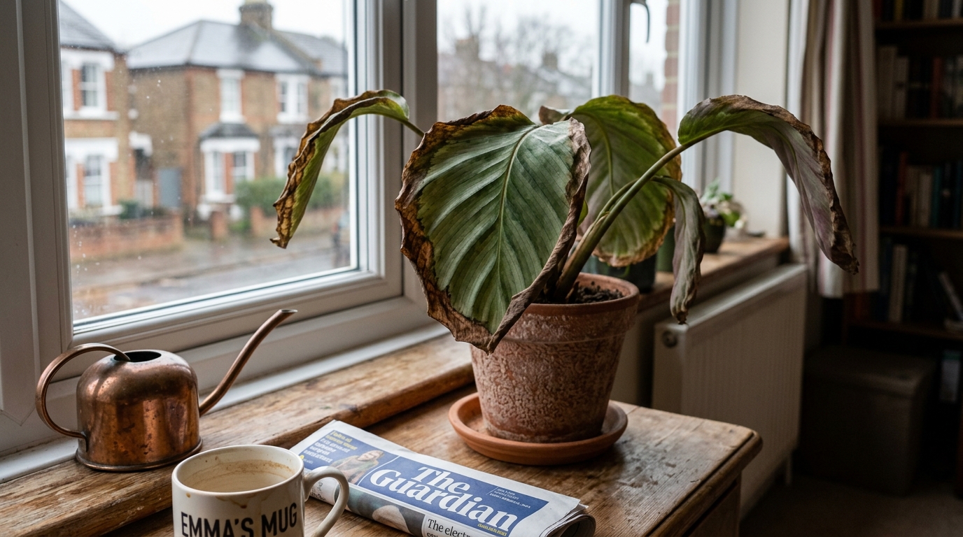 Why Are My Plant's Leaves Curling? UK Causes & Fixes