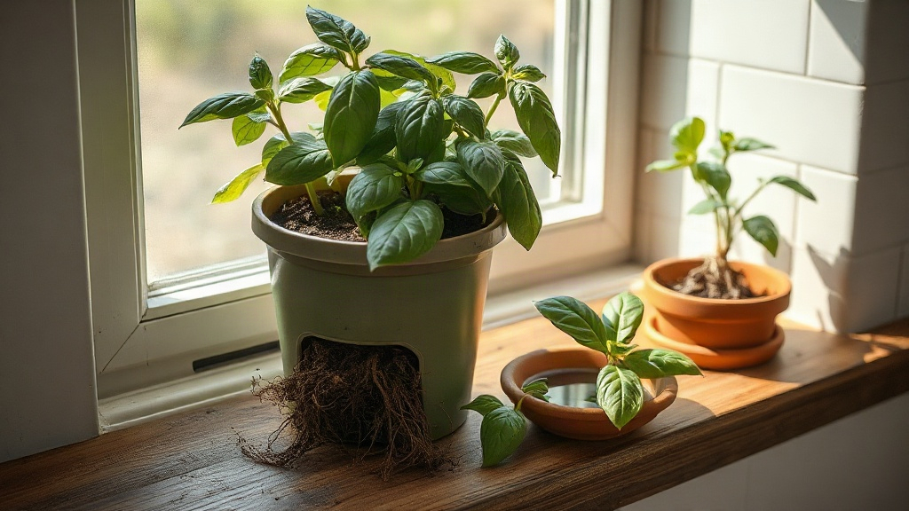 How to Pot On Supermarket Herbs (Without Killing Them)