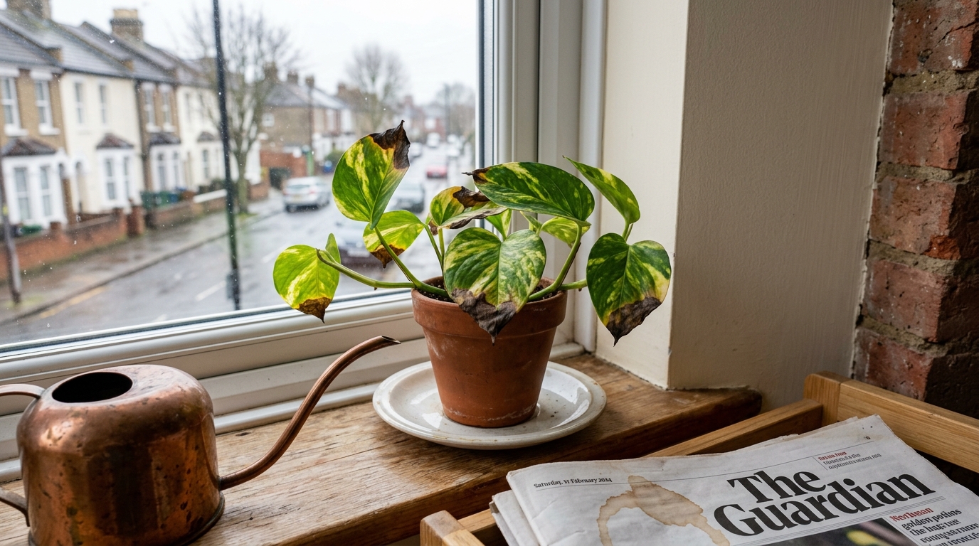 Why Are My Pothos Leaves Turning Black? UK Fix