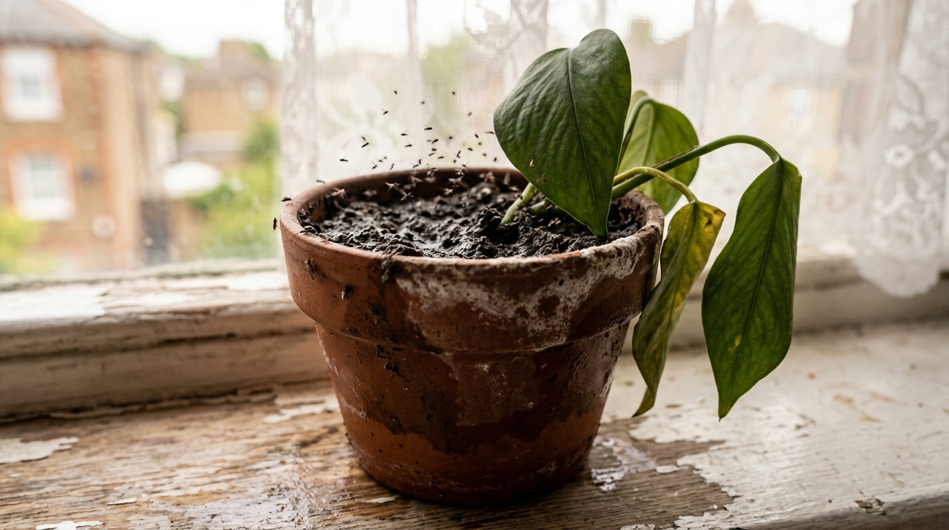 How to Save a Dying Houseplant After Using Bad Soil