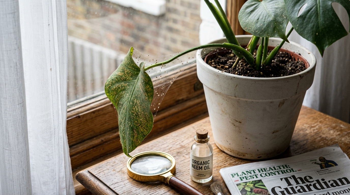 Spider Mites on Indoor Plants: UK Eradication Guide